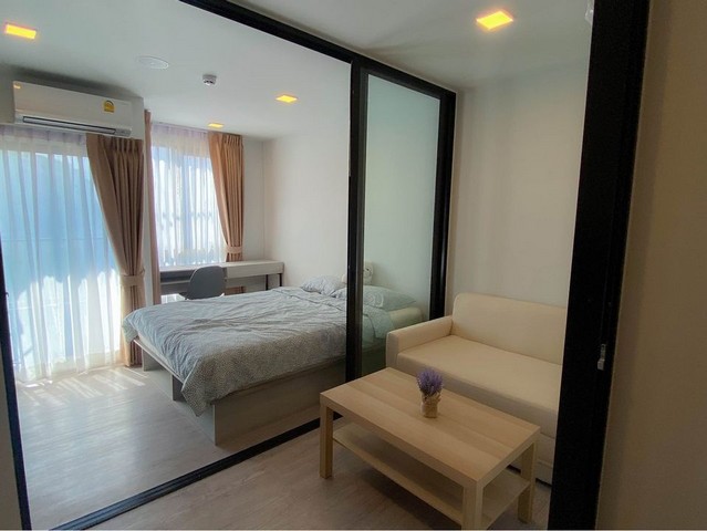 ให้เช่าคอนโด เคฟ เอวา ตึกC 25 ตร.ม.ห้องใหม่ เฟอร์ครบ มีเครื่องซักผ้า ใกล้ธรรมศาสตร์รังสิต