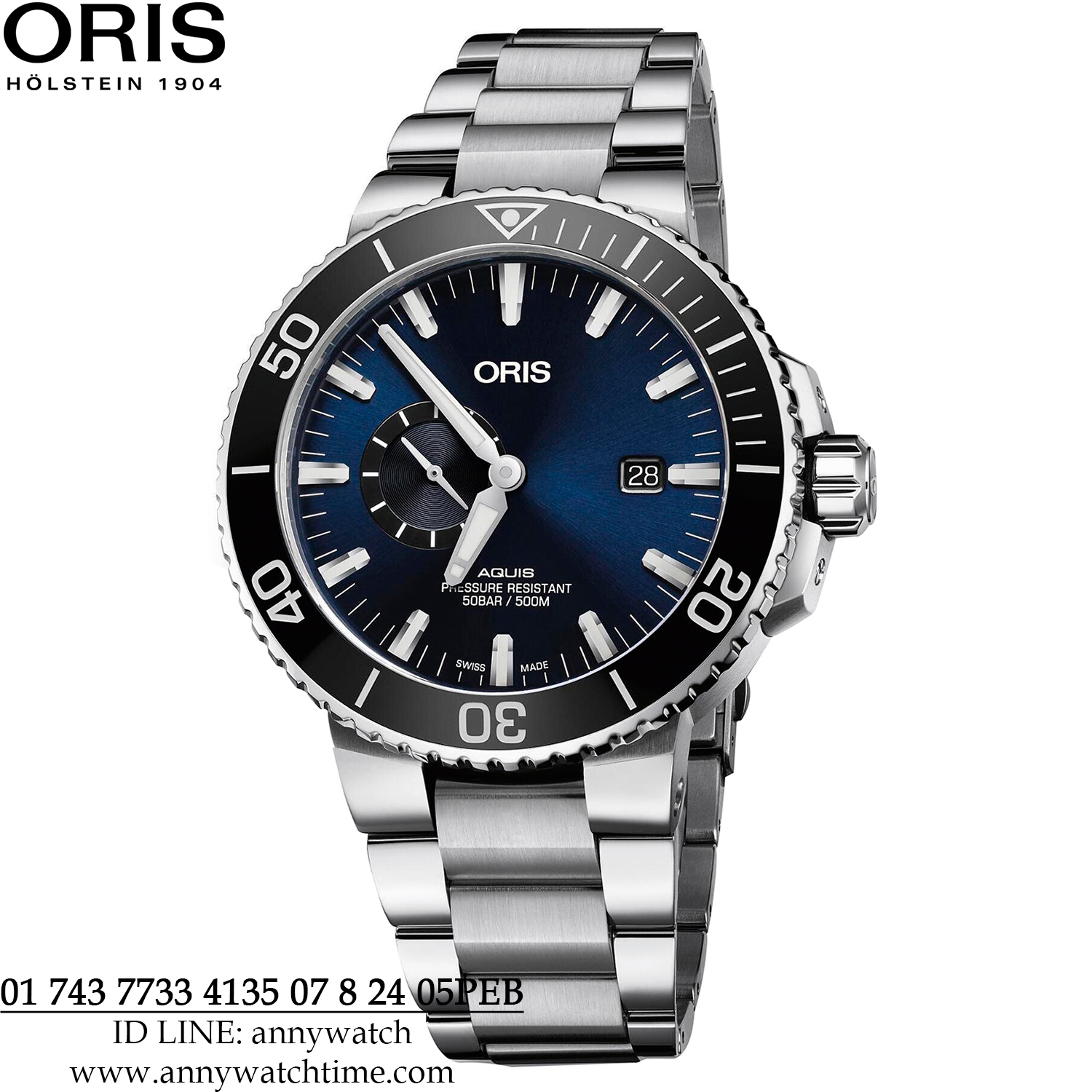 ORIS 01 743 7733 4135 07 8 24 05PEB