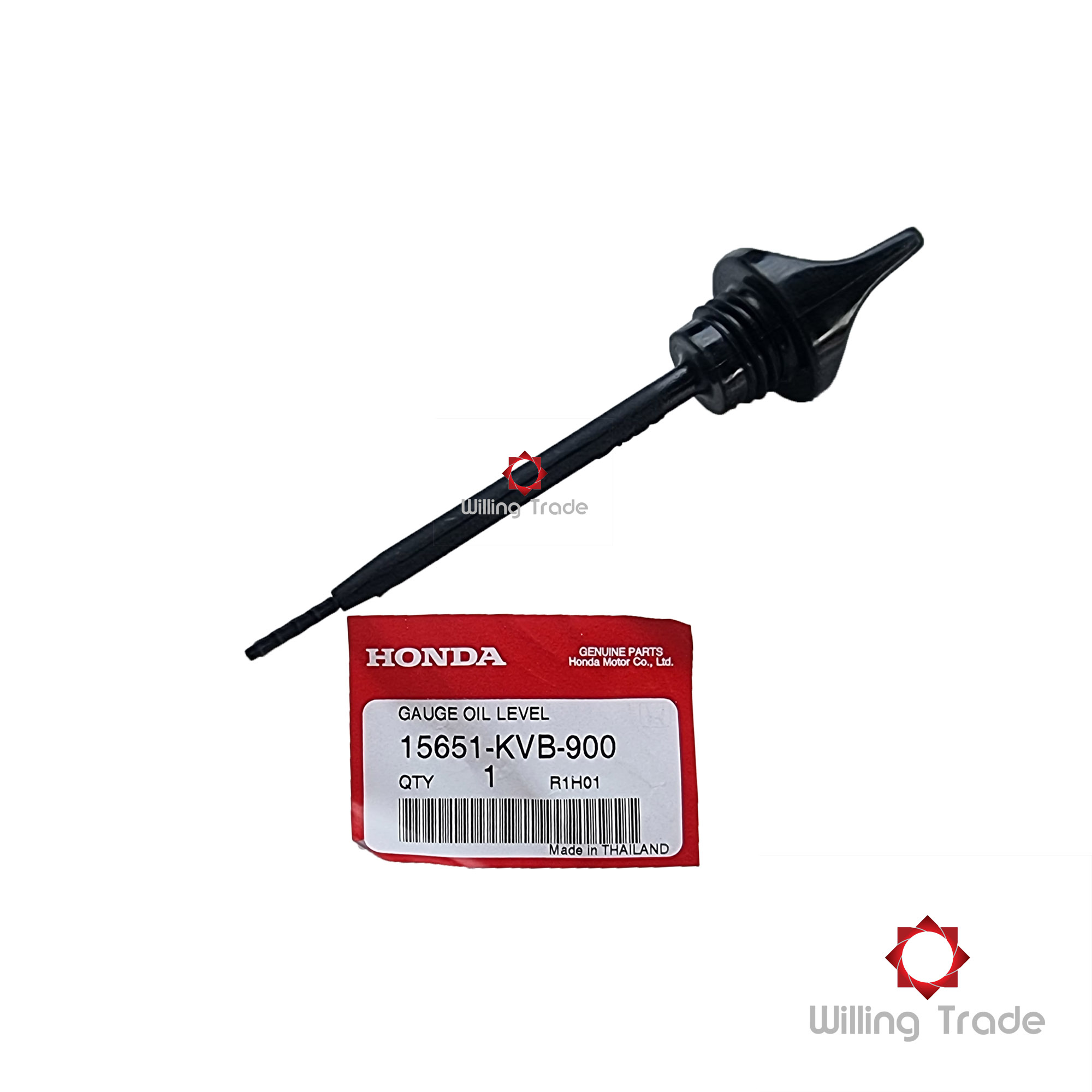 ก้านวัดระดับน้ำมันเครื่อง (A400)HONDA:(15651-KVB-900) CLICK110, CLICK110-I [แท้ศูนย์ 100%]