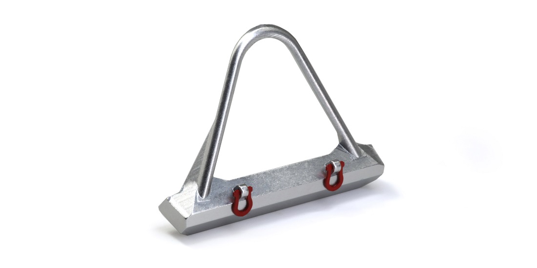 Metal Stinger Front Bumper&Towing Eye(Silver) MX0037
