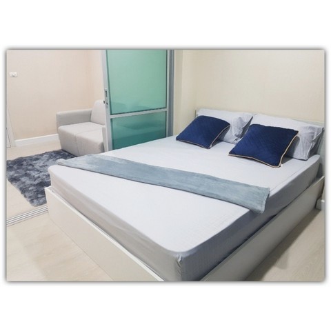 ให้เช่าคอนโด เดอะ คิวบ์ นวมินทร์-รามอินทรา ตึกB 26.5 ตรม.เฟอร์ครบ เครื่องใช้ไฟฟ้าครบ พร้อมอยู่