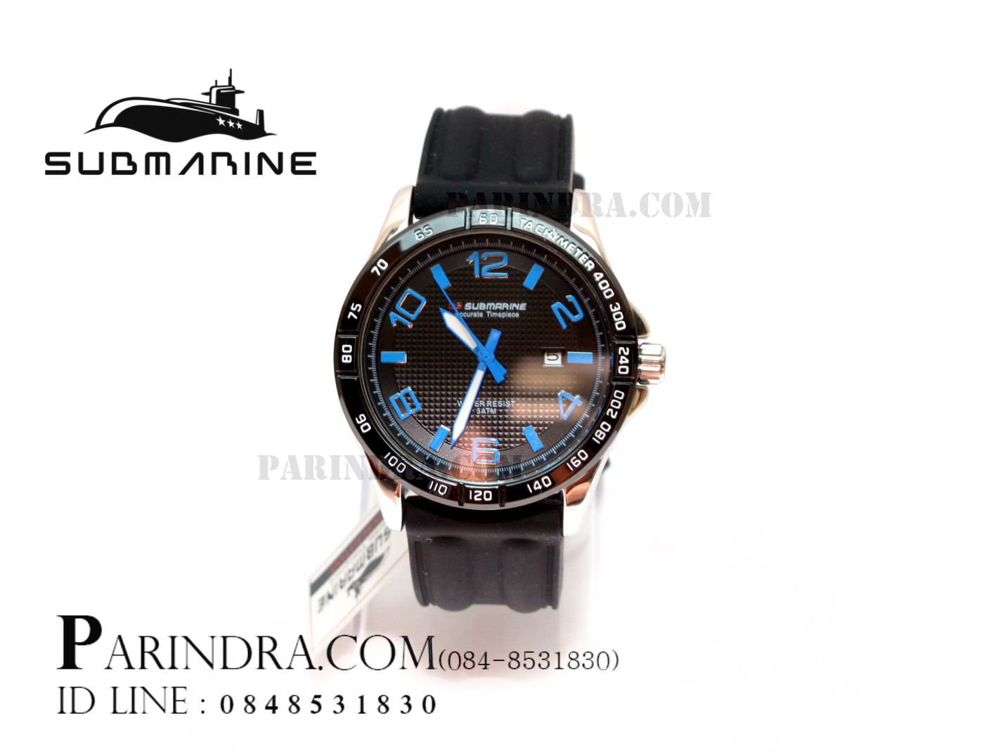 นาฬิกา US Submarine J112MD ตัวเลขฟ้า