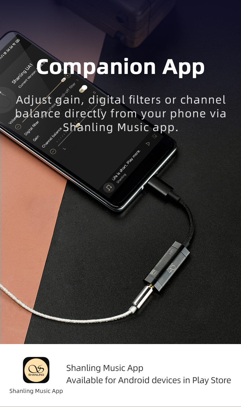 ขาย Shanling UA1 DAC/AMP พกพา สำหรับคอมพิวเตอร์ , มือถือ