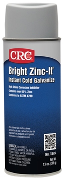 c-021. สังกะสีเหลว เคลือบป้องกันสนิม แบบกัลวาไนซ์ CRC รุ่น Bright Zinc-It ขนาด 369 กรัม