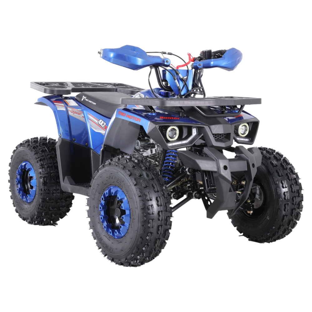 125cc Chain Drive ATV — Tao Motor HUNTER 125 with Reverse, LED Lights & CE/EPA Cert. | Perfect for Kids 10+ & Adults