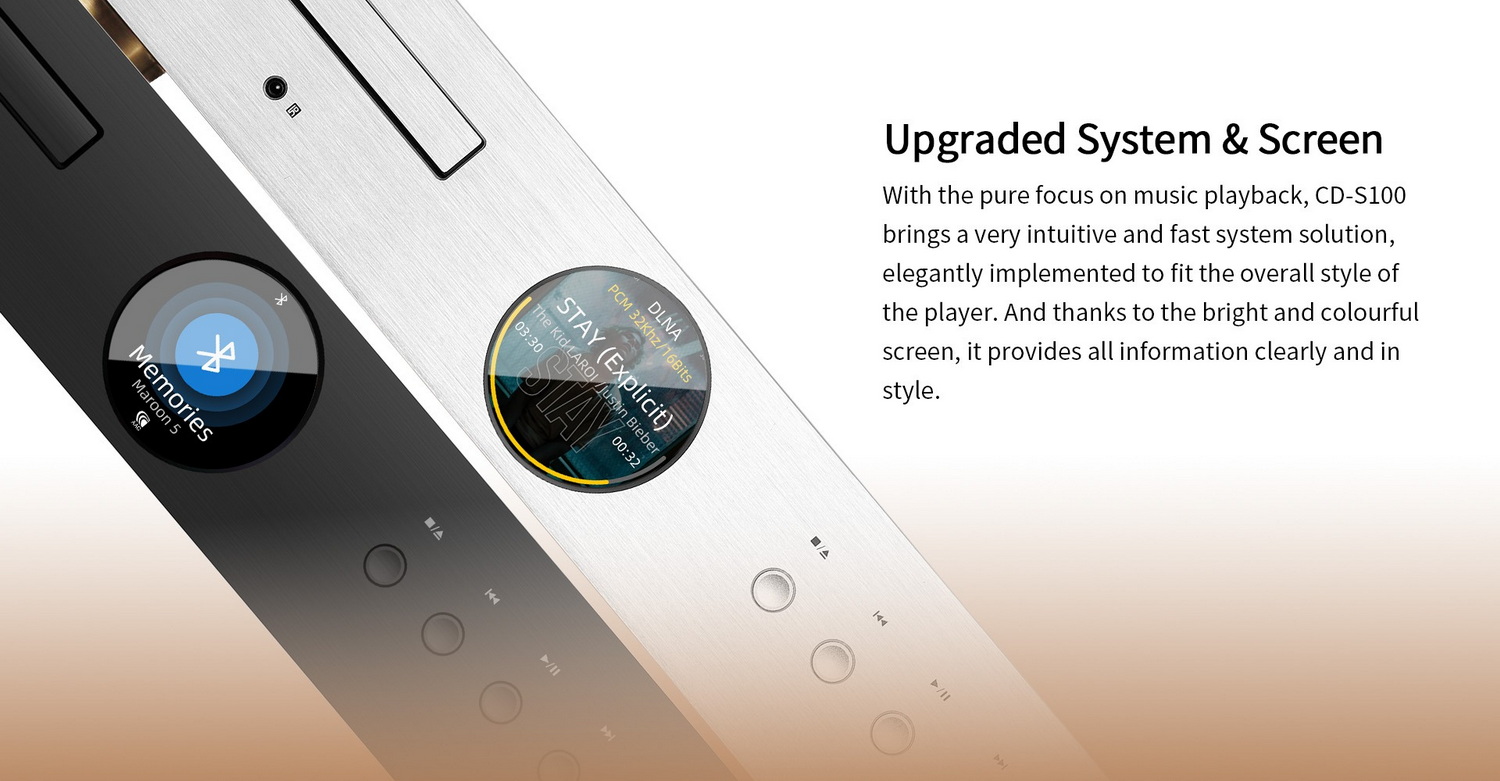 <สั่งจองล่วงหน้า> Shanling CD-S100 IV เครื่องเล่น CD รุ่นแรกระบบ DAC ROHM BD34352 ใหม่ รองรับ Dual Hi-Res ประกันศูนย์ไทย