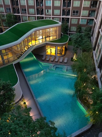 ให้เช่าดีคอนโด แคมปัส โดม-รังสิต ตึกA 30.77 ตรม.ห้องใหม่ เครื่องใช้ไฟฟ้าครบ ใกล้ธรรมศาสตร์