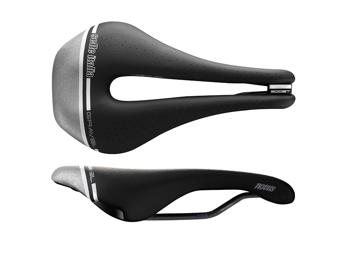 SELLE ITALIA อานนั่ง, NOVUS BOOST GRAVEL TECH SUPERFLOW, ขนาด S,L สีดำ (Road/MTB), S3,L3