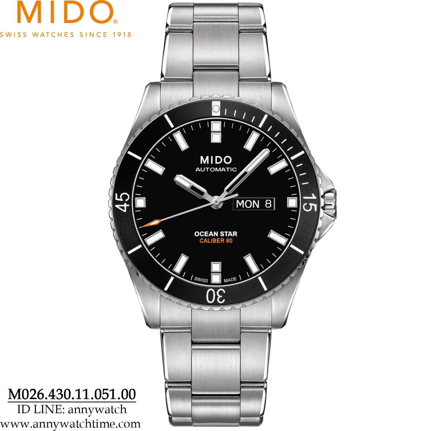 MIDO M026.430.11.051.00