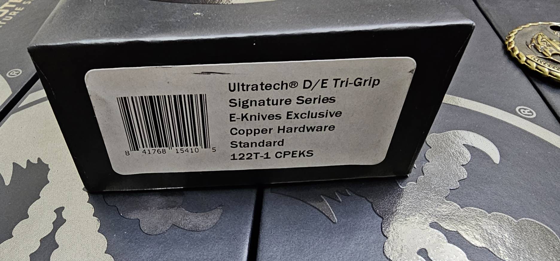 MICROTECH TRI-GRIP ULTRATECH "EKNIVES EKCLUSIVE" COPPER CERAKOTE OTF KNIFE 3.4" DAGGER