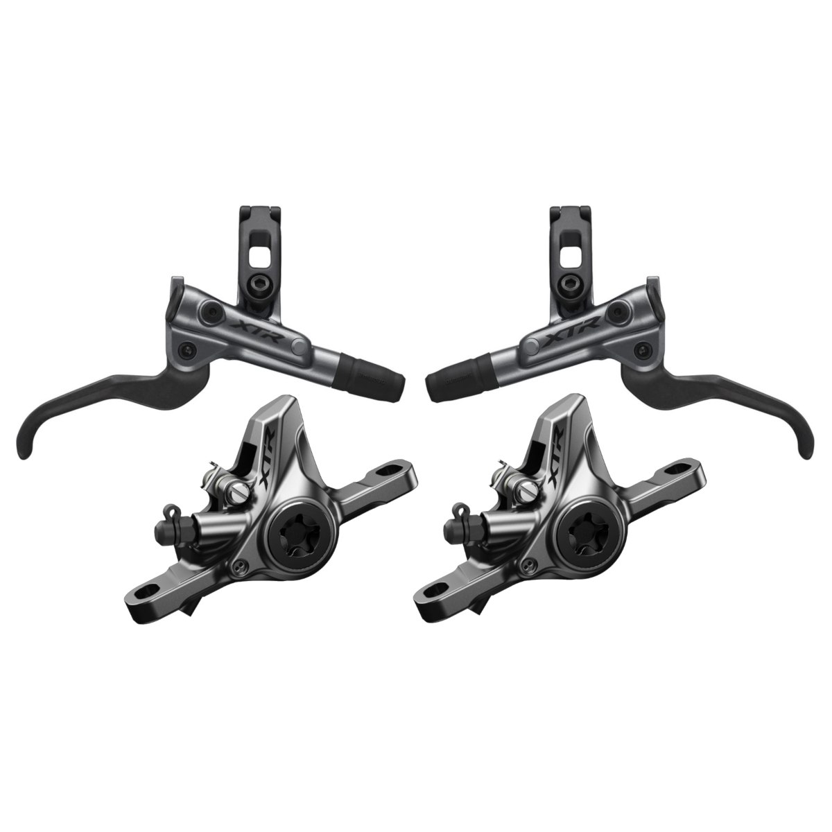 ชุดดิสเบรค XTR J-KIT, หน้า/หลัง, BL/BR-M9100, แผ่นเบรคเรซินมีปีก, 1000/1650MM, ยาว 1000/1700MM , กล่อง