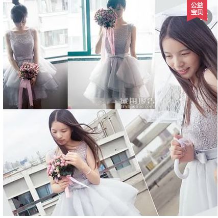 พร้อมเช่า ชุดราตรีสั้น แขนกุด แต่งอกลูกไม้เพิ่มโบว์ช่วงเอว เปรี้ยวหวาน กระโปรงระบาย3ชั้น หน้าสั้น หลังยาว สีชมพูโอโรส