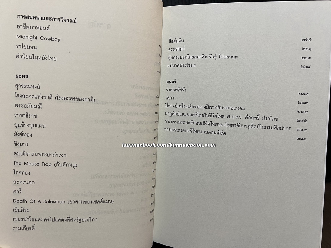 ดูละคร ดูหนัง ฟังเพลง รวมบทความของ ม.ร.ว.คึกฤทธิ์ ปราโมช