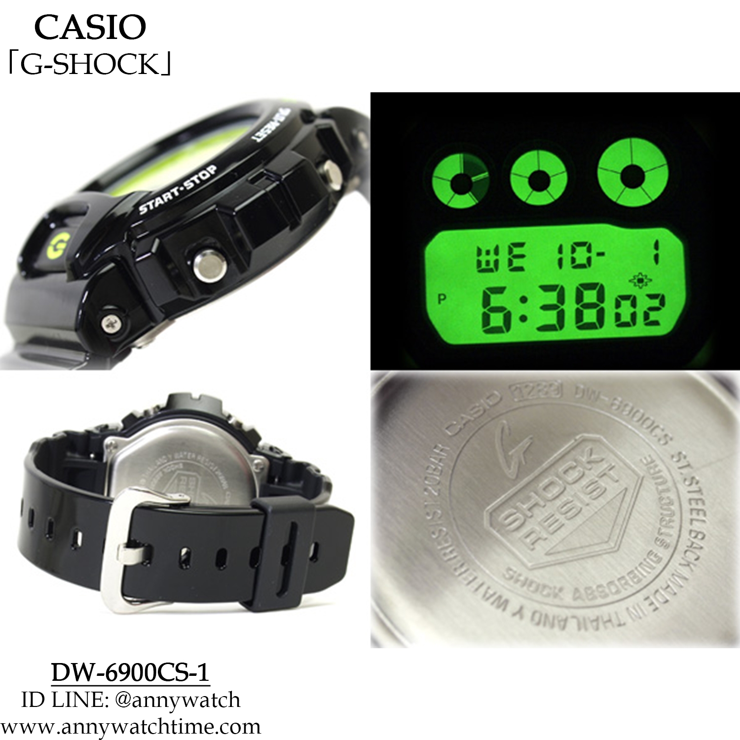 G-SHOCK DW-6900CS-1