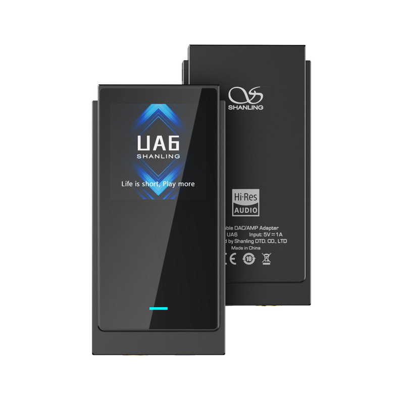 Shanling UA6 DAC/AMP พกพาชิป Cirrus Logic CS43131 x4 รองรับ 32bit/768kHz, Hi-Res ประกันศูนย์ไทย