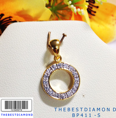BP411-S+++จี้เพชร 1 circle ขนาดเล็ก+++จี้เพชรcz สุดหรู Intrend แบบออกมาจากร้านจิวฯ เลยค่ะ เก๋ไก๋ ทันสมัย โฉบเฉี่ยวมากๆๆ ไม่ควรพลาดนะคะ