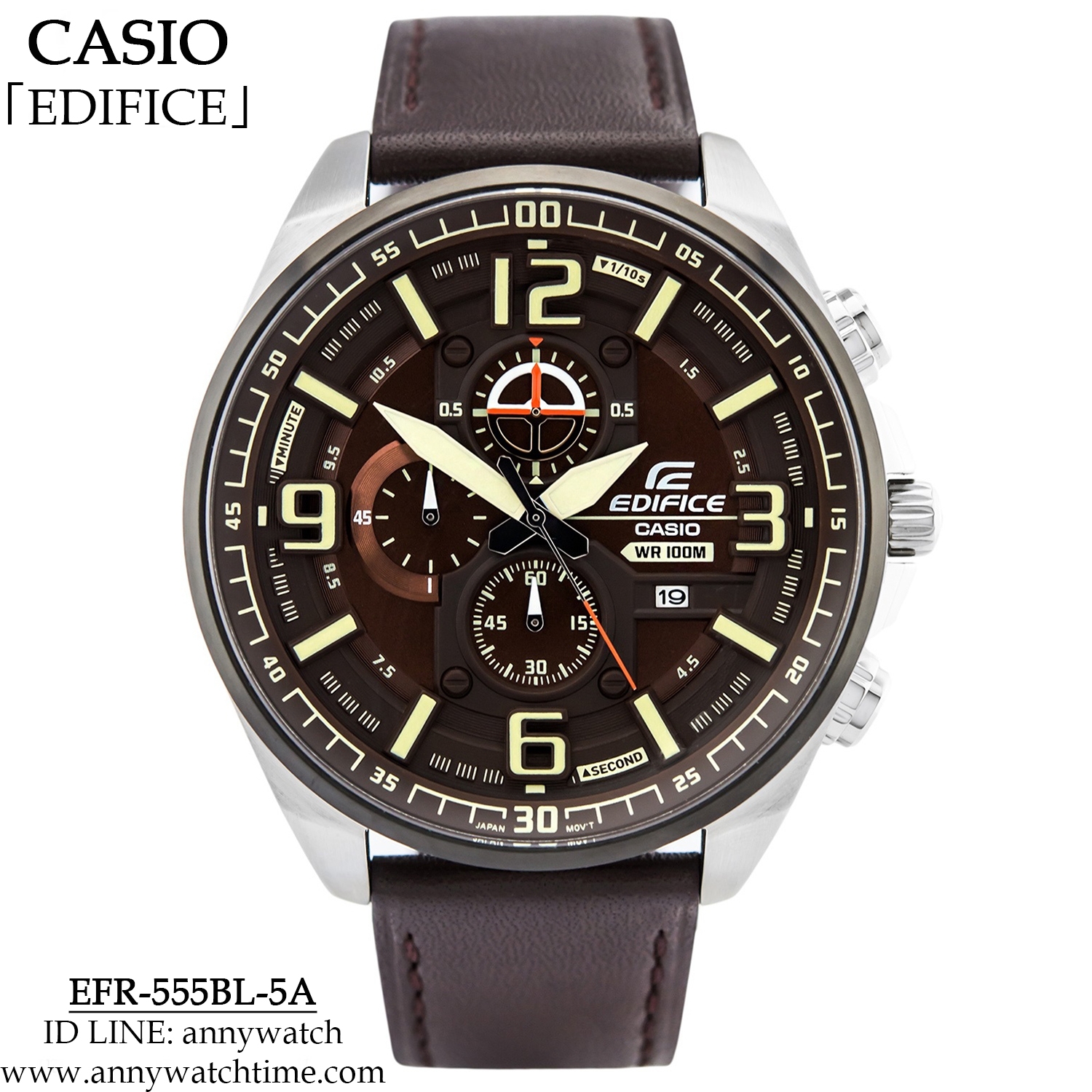 EDIFICE EFR-555BL-5A