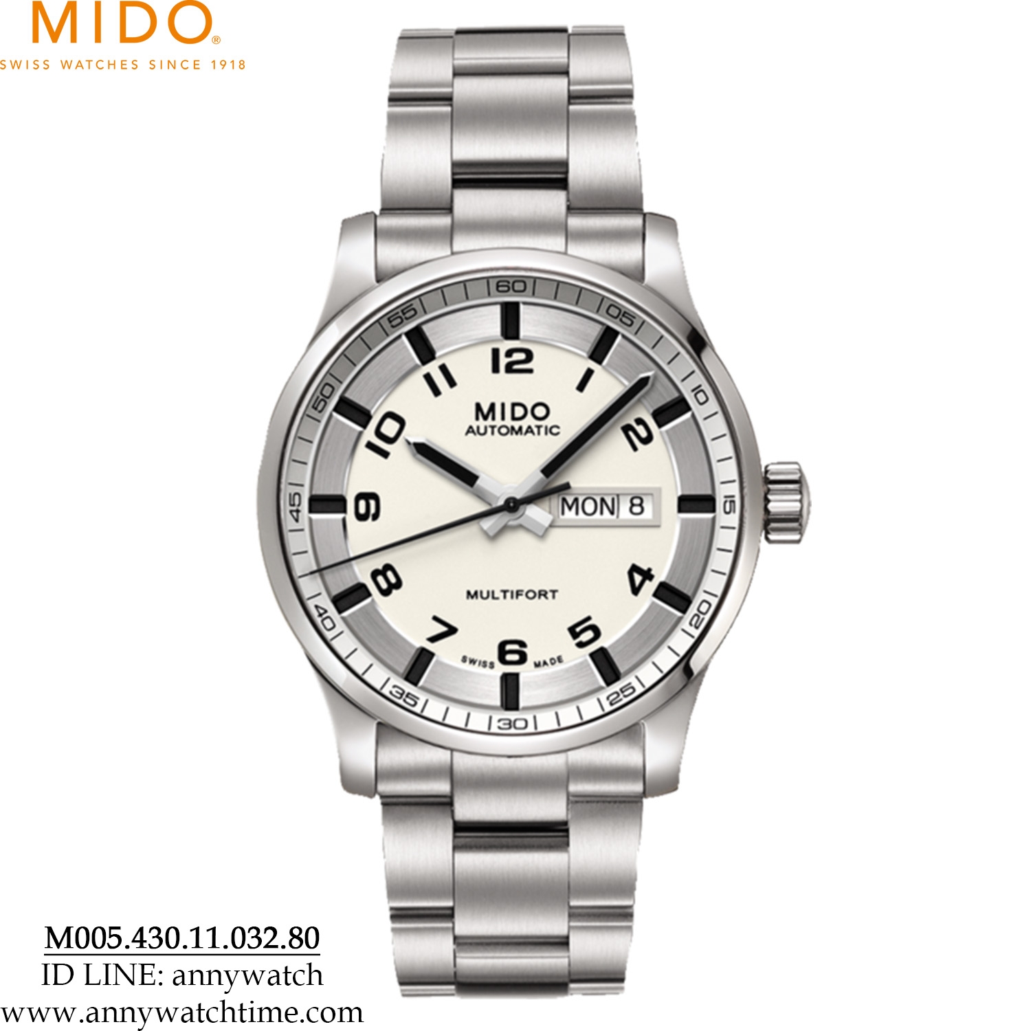 MIDO M005.430.11.032.80