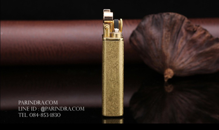 ไฟแช็กน้ำมัน ZORRO Premium Lighter 545 ทองเหลืองทั้งตัว