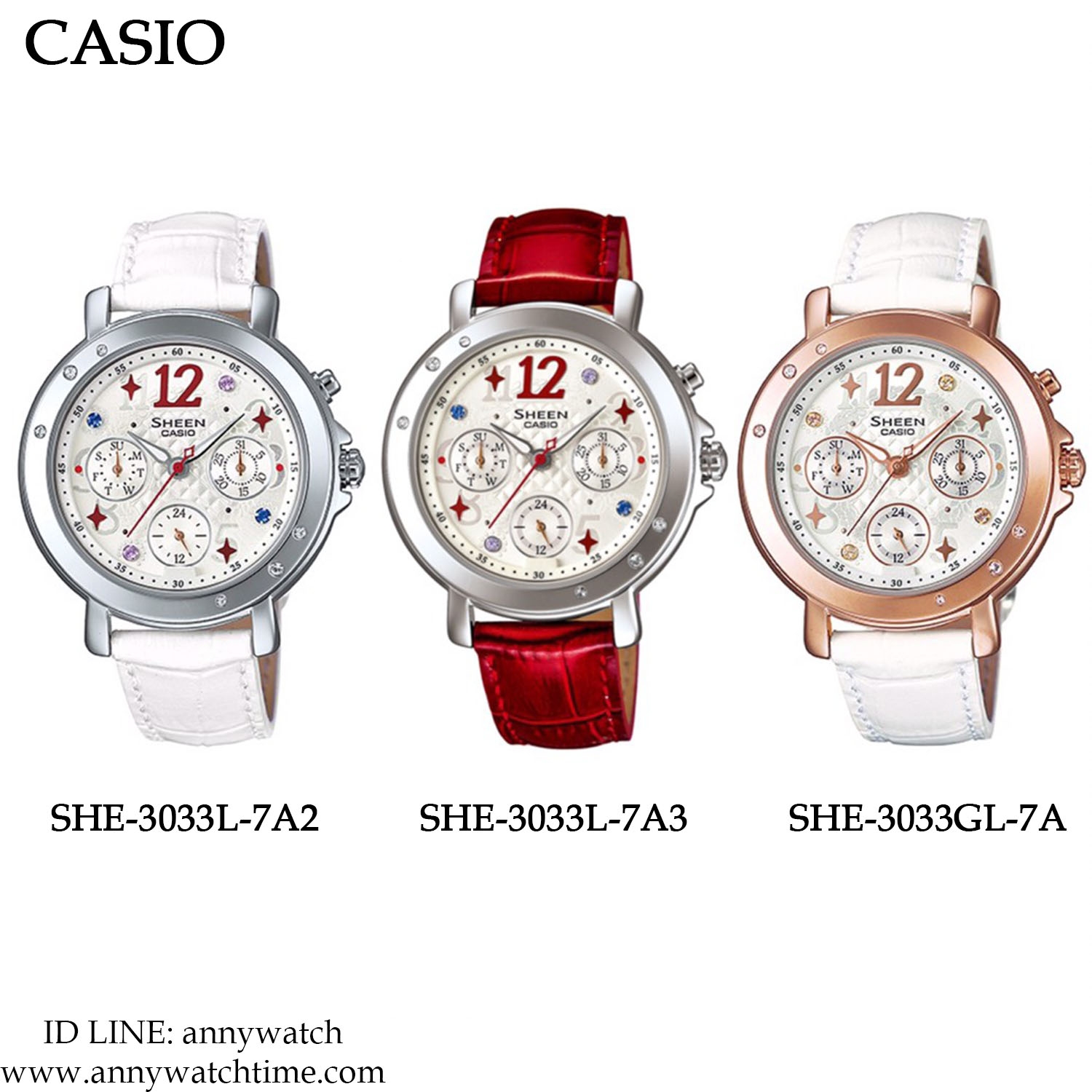 SHEEN SHE-3033L-7A3