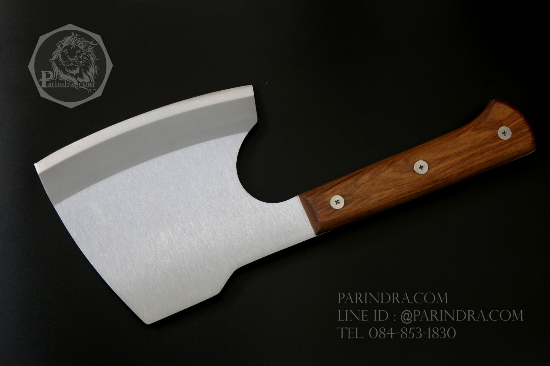 ขวานตราแรด Rhino Brand No.125 ขนาดใหญ่ น้ำหนักดี ทนทาน ด้ามไม้แท้ ขนาด 12 นิ้ว (ของแท้)