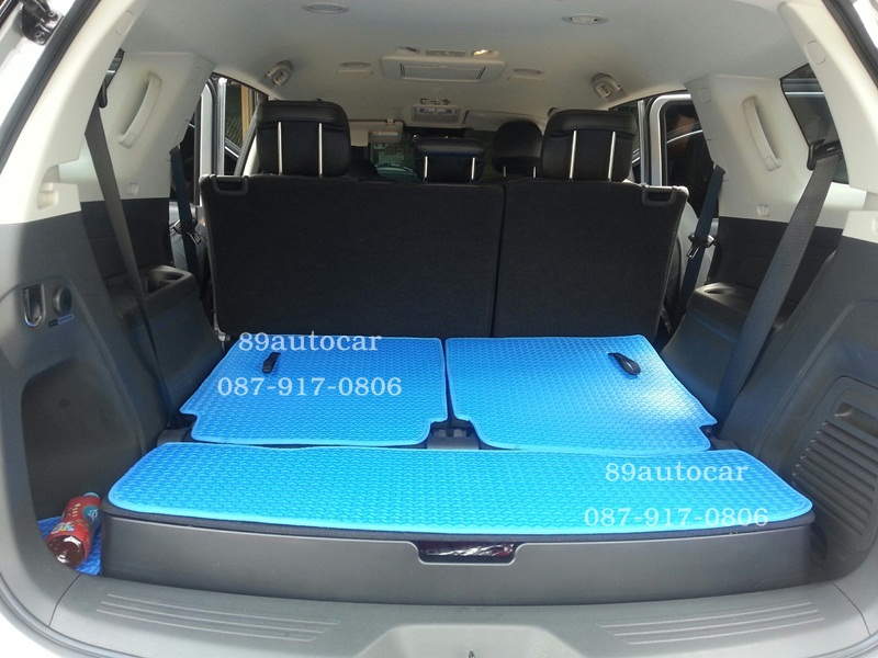 ขายยางปูพื้นรถเข้ารูป Isuzu Mu-X ลายธนูสีฟ้าขอบฟ้า