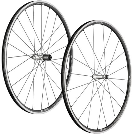 ล้อเสือหมอบ DT SWISS R 23 SPLINE โม่ SHIMANO 11SP ROAD แกนหน้า F100/R130 สีดำ (2033/34)
