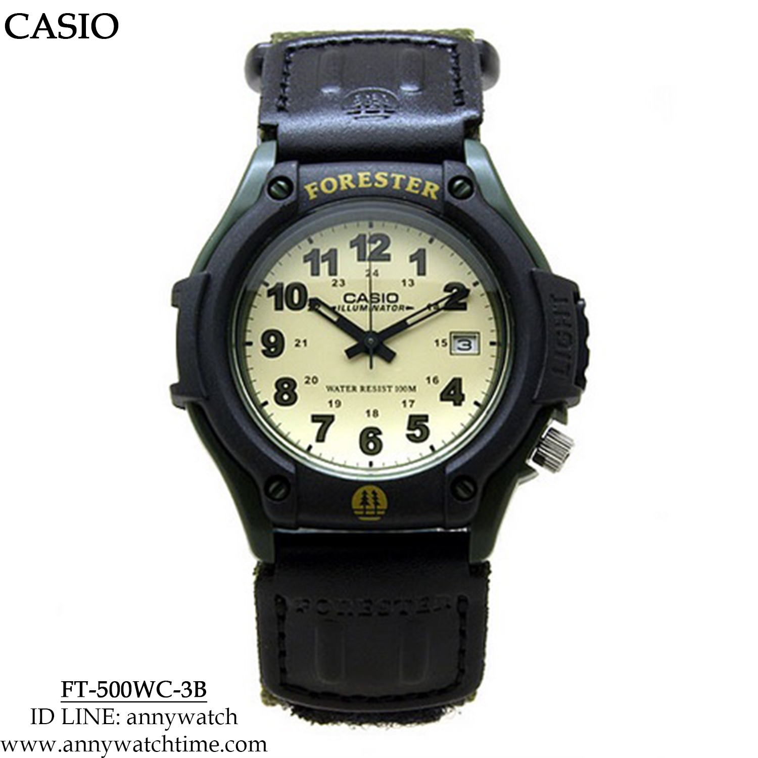 CASIO FT-500WC-3B