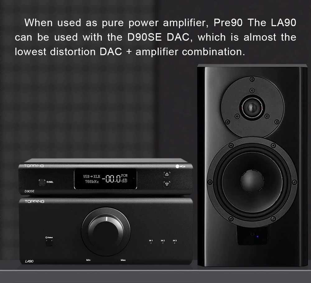 ขาย Topping LA90 แอมป์ตั้งโต๊ะ Class AB ระดับ High-End ประกันศูนย์ไทย