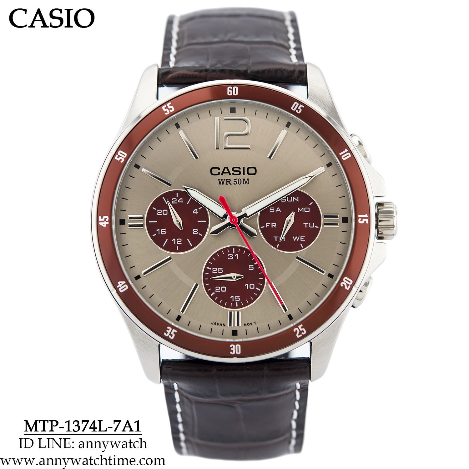 CASIO MTP-1374L-7A1
