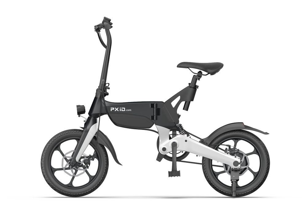 จักรยานพับได้ไฟฟ้า PXID LIGHT P2 วงล้อ 16 นิ้ว มอเตอร์ 250วัตต์ แบต 36V/52.Ah ความเร็ว 25กม/ชม. ไกลสุด 40กม. 2024