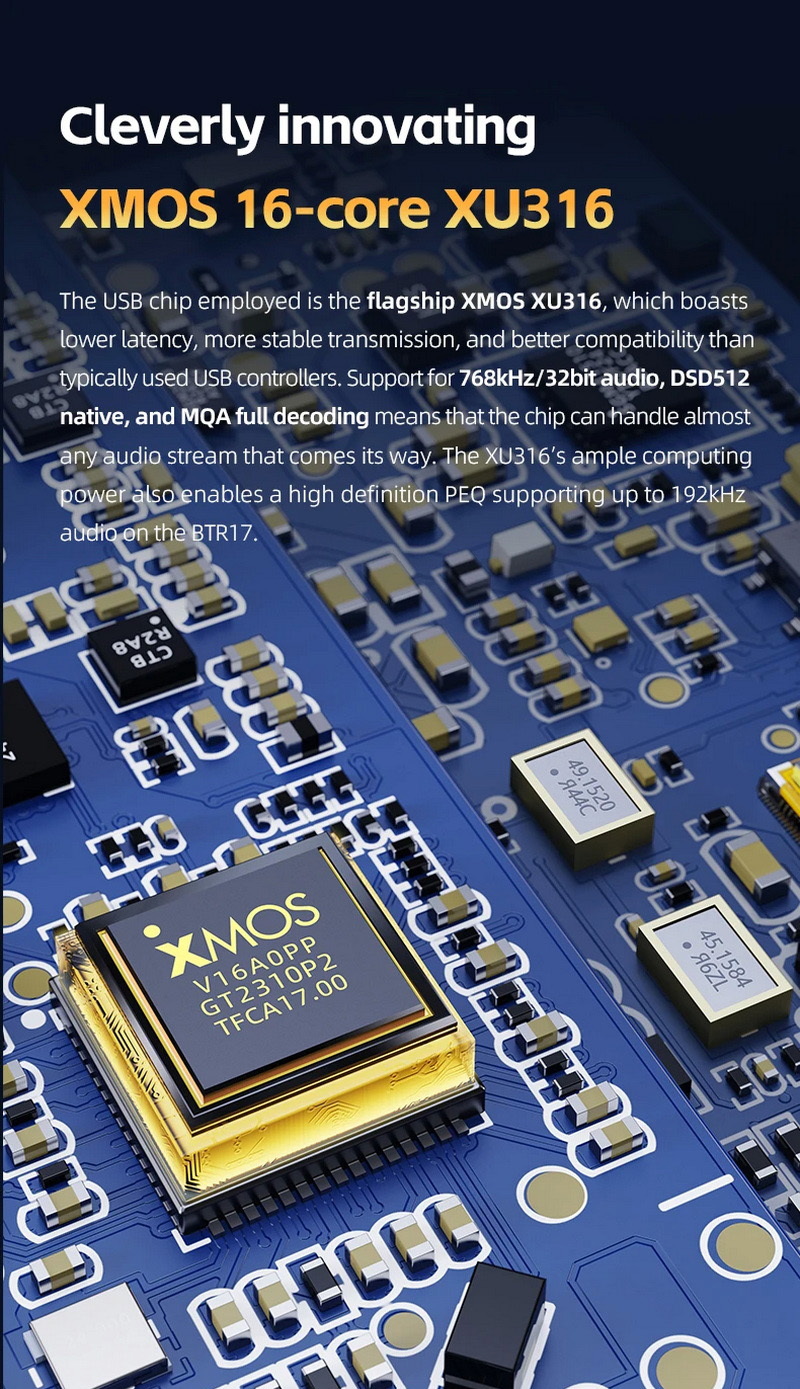 FiiO BTR17 Bluetooth DAC/AMP พกพาชิป ES9069x2+THX AAA 78+ x2 รองรับ MQA Dual Hi-Res ประกันศูนย์ไทย