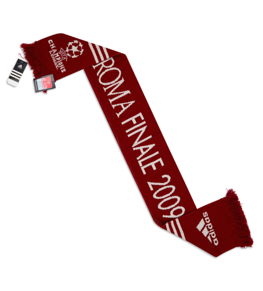 ผ้าพันคอโรม่า 2009 Champions League Final Rome ของแท้
