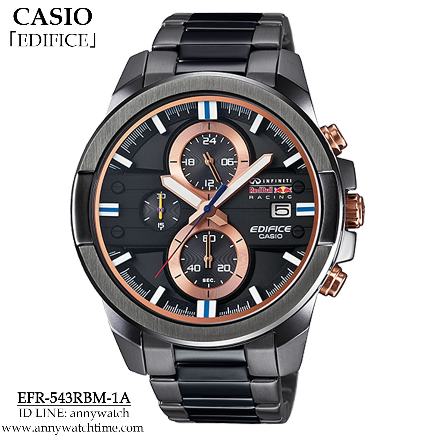 EDIFICE EFR-543RBM-1A