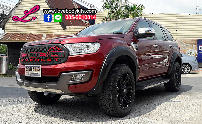 ซุ้มล้อแบบมีน็อต 6 นิ้ว EVEREST 2015-2017