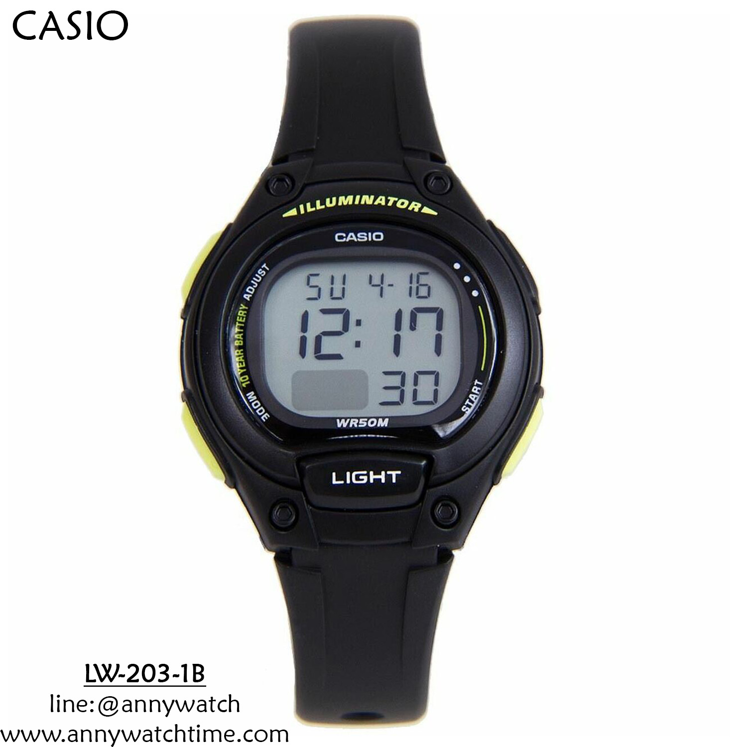 CASIO LW-203-1B