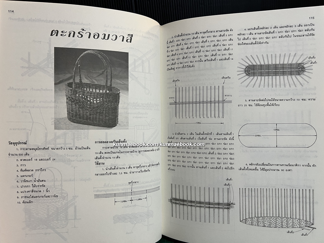 เครื่องสานงานกระดาษ โดย อาจารย์ประทีป สถิตย์