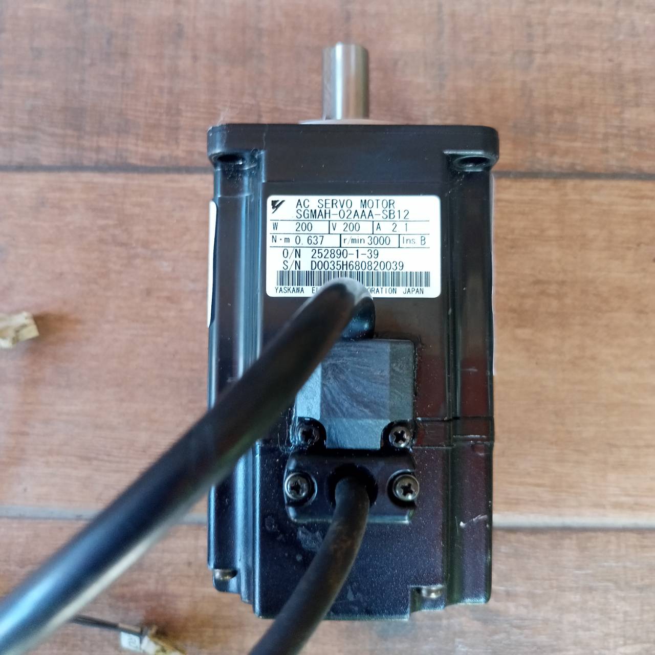 SGMAH-02AAA-SB12 SERVO MOTOR " YASKAWA "