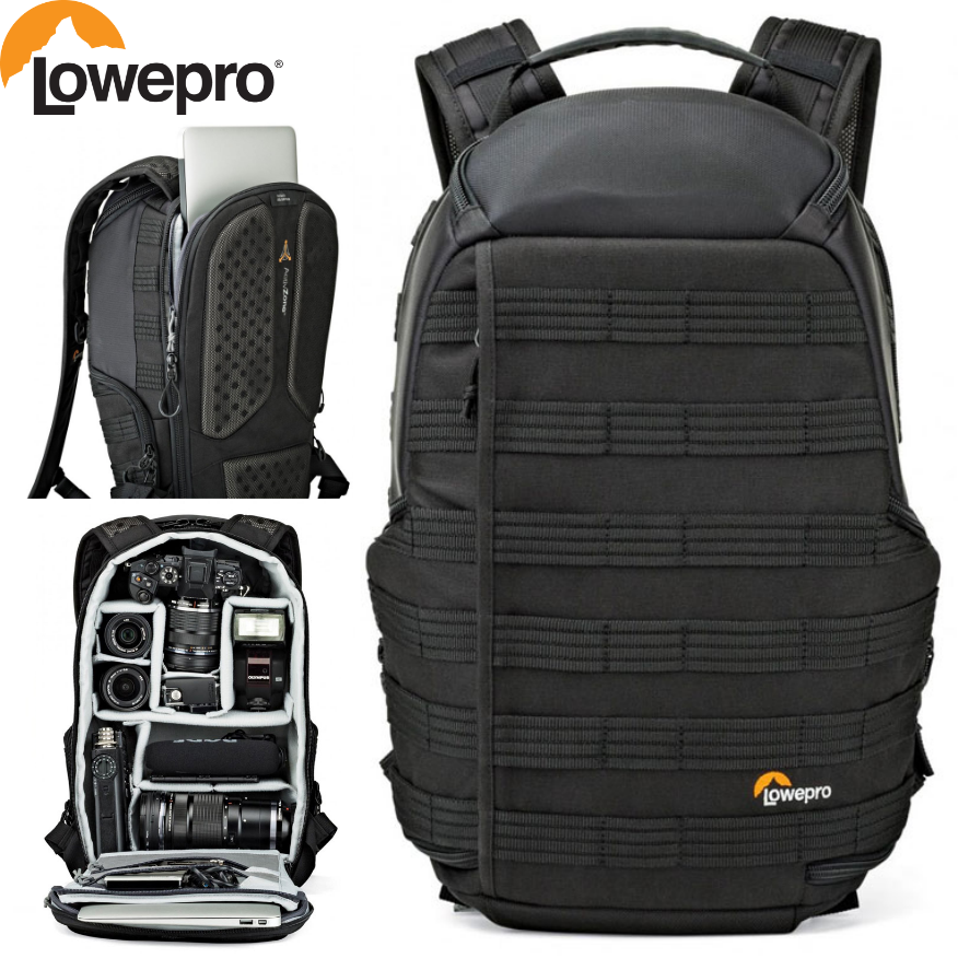 กระเป๋ากล้อง ProTactic BP 250 AW Lowepro กันน้ำ ของแท้ประกันศุนย์ 3ปี (ส่งฟรี)