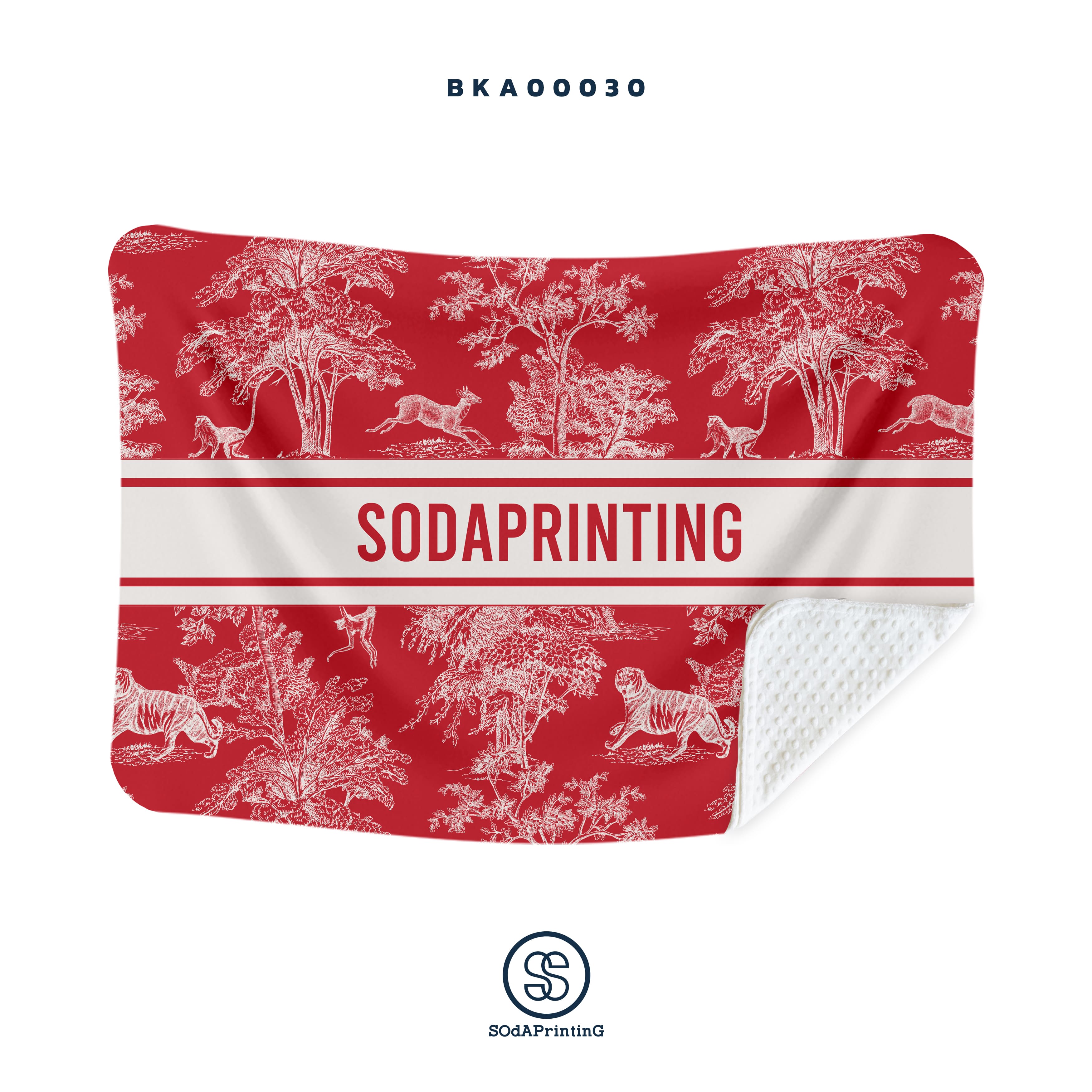 ผ้าห่มอเนกประสงค์ ใส่ชื่อได้ รหัส BKA00030 #SOdAblanket #SodAhome