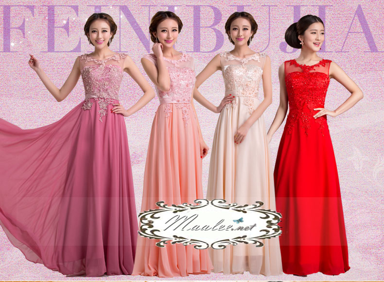 พร้อมส่ง ชุดราตรียาว สี ครีม Champagne คอปาด แต่งลูกไม้หรูเซาะดอก ปักลูกปัด