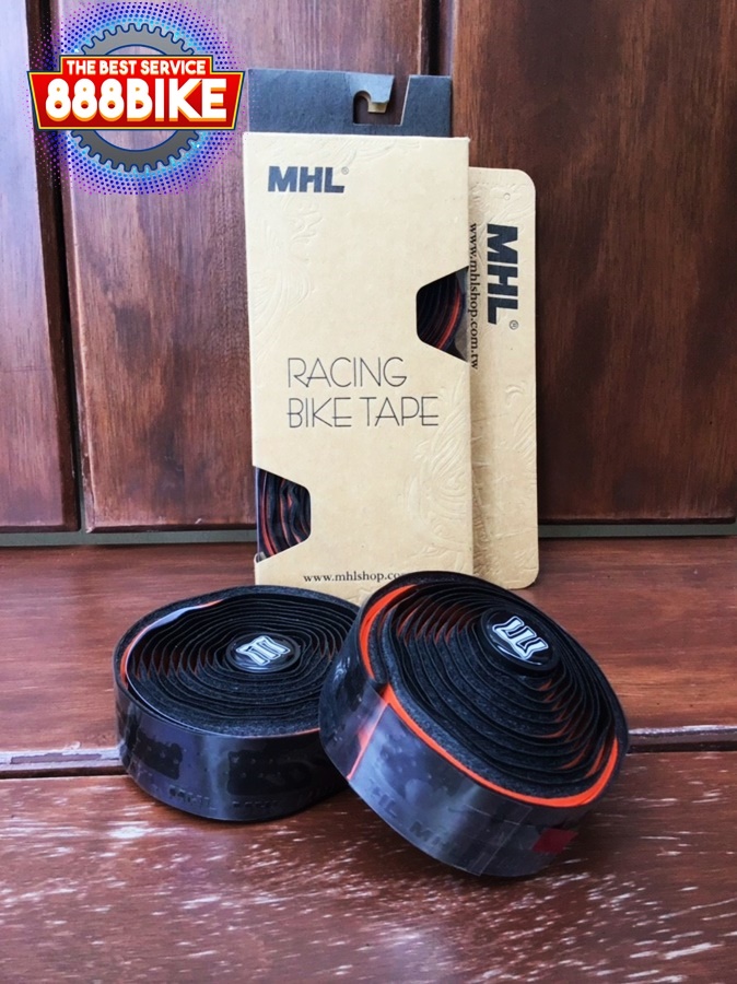 ผ้าพันแฮนด์เสือหมอบ MHL รุ่น RG-08 RACING BIKE TAPE หนา 3mm (Made in Taiwan)