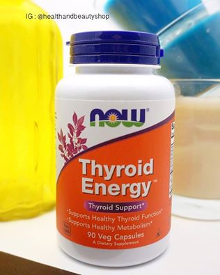 Now Foods, Thyroid Energy, Thyroid Support, 90 Veggie Caps