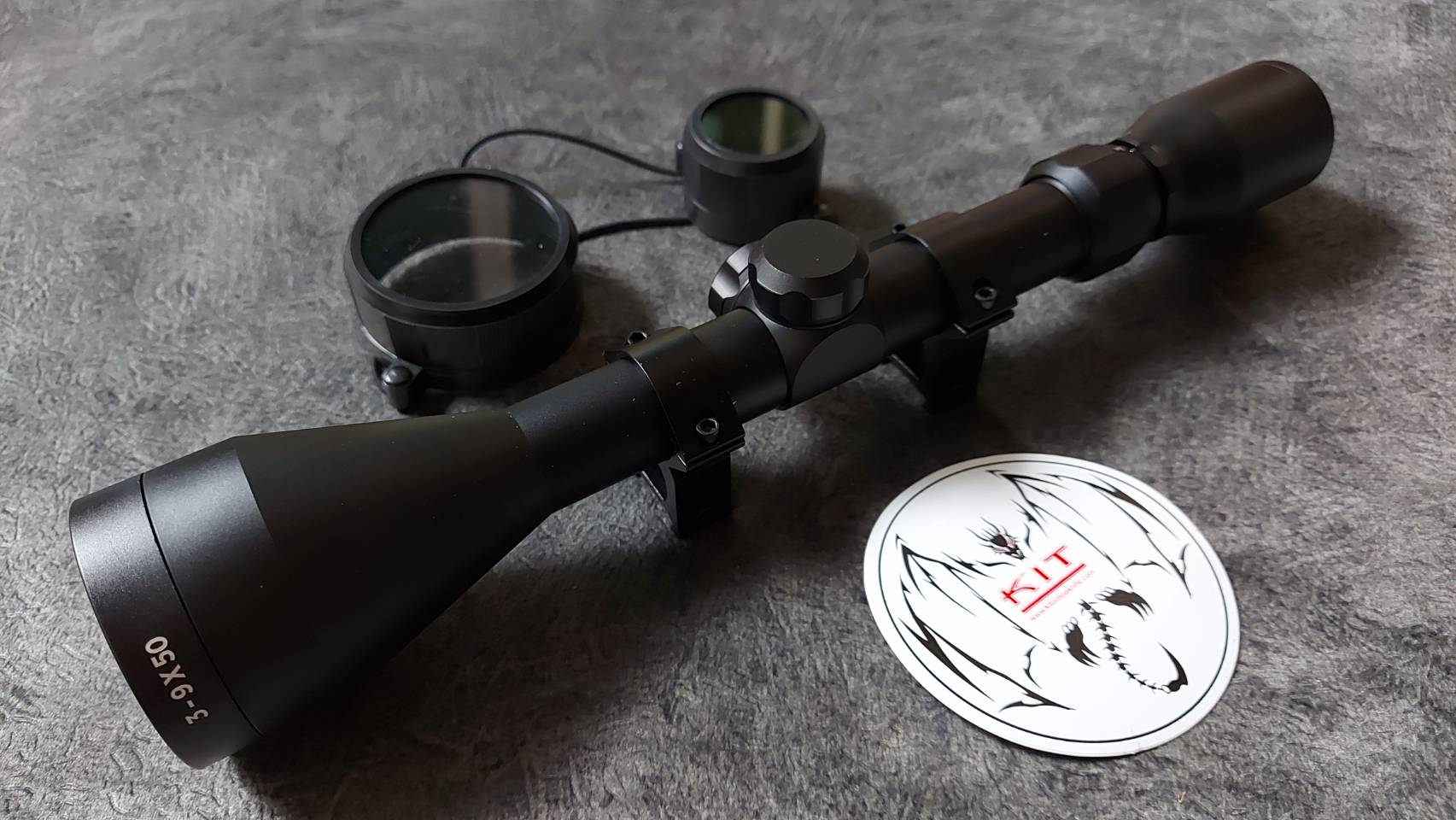 SCP BUCKLINE BDC 3-9X50 BLK