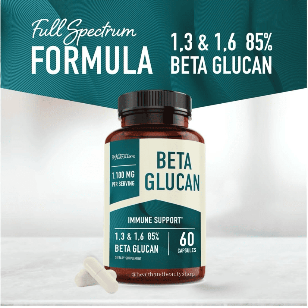 SMNutrition Beta Glucan 60 Capsules