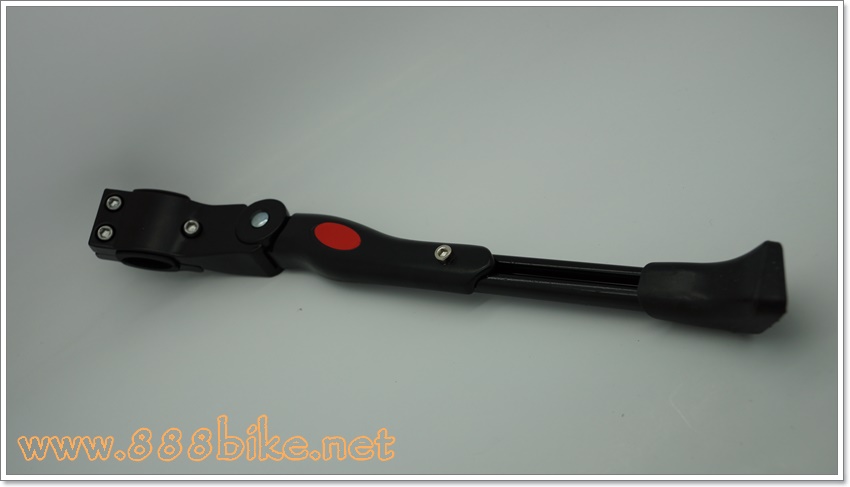 ขาตั้งอลูมิเนียม จับจุดเดียว ปรับระดับได้ สีดำ HS-001 ADJUSTABLE KICK STAND