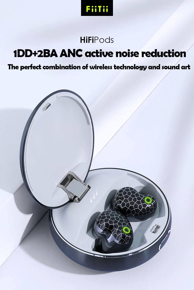 FiiTii HiFiPods หูฟัง TWS ไดรเวอร์ Hybrid กันน้ำ IPX7 ประกันศูนย์ไทย