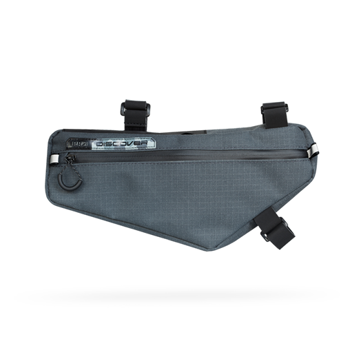 กระเป๋าทรงสามเหลี่ยมติดใต้เฟรม PRO DISCOVER FRAME BAG SMALL 2.7L กันน้ำได้ มีแถบสะท้อนแสง, ขนาดเล็ก