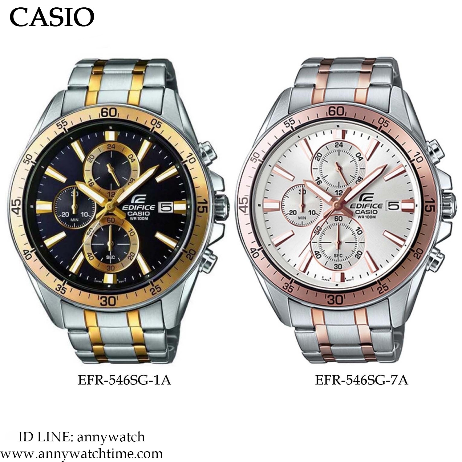 EDIFICE EFR-546SG-7A