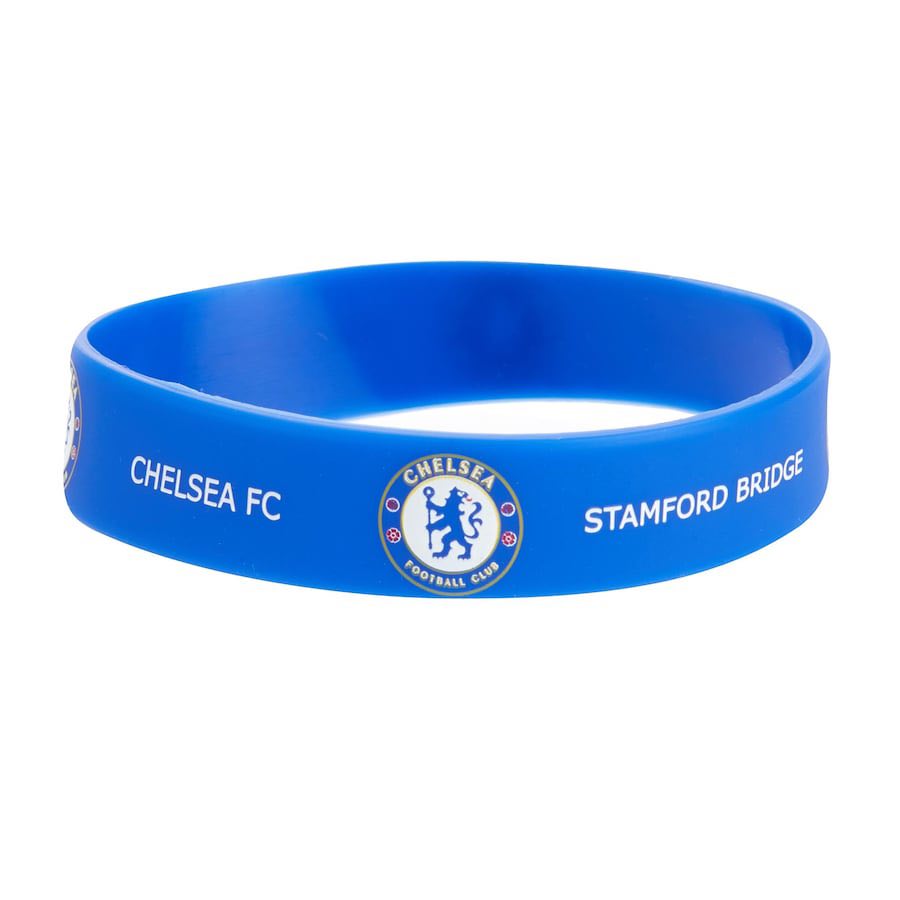 สายรัดข้อมือซิลิโคน ฟุตบอล สโมสรเชลซี - ตราสโมสร CFC ใหม่ / CHELSEA Football Club Silicone Wristband - CFC Logo NEW